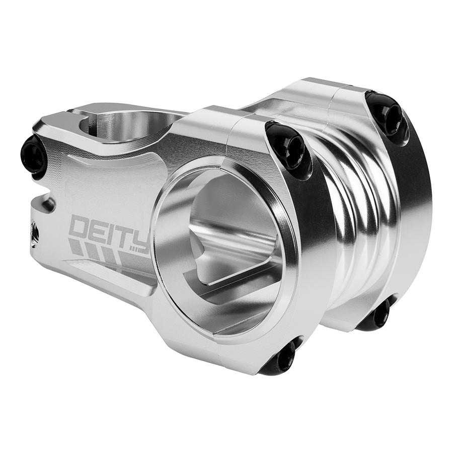 Deity, Copperhead 42, Stem, Diameter: 31.8mm, Length: 42mm, Steerer: 1-1/8'', 0°, Silver