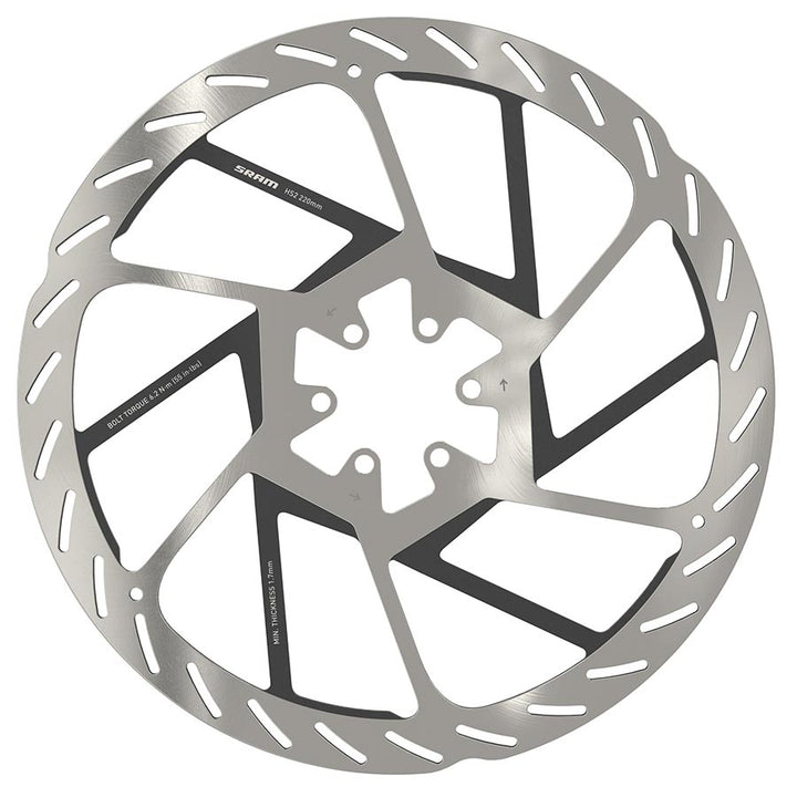 SRAM, HS2 6-bolt, 160mm, ISO 6B