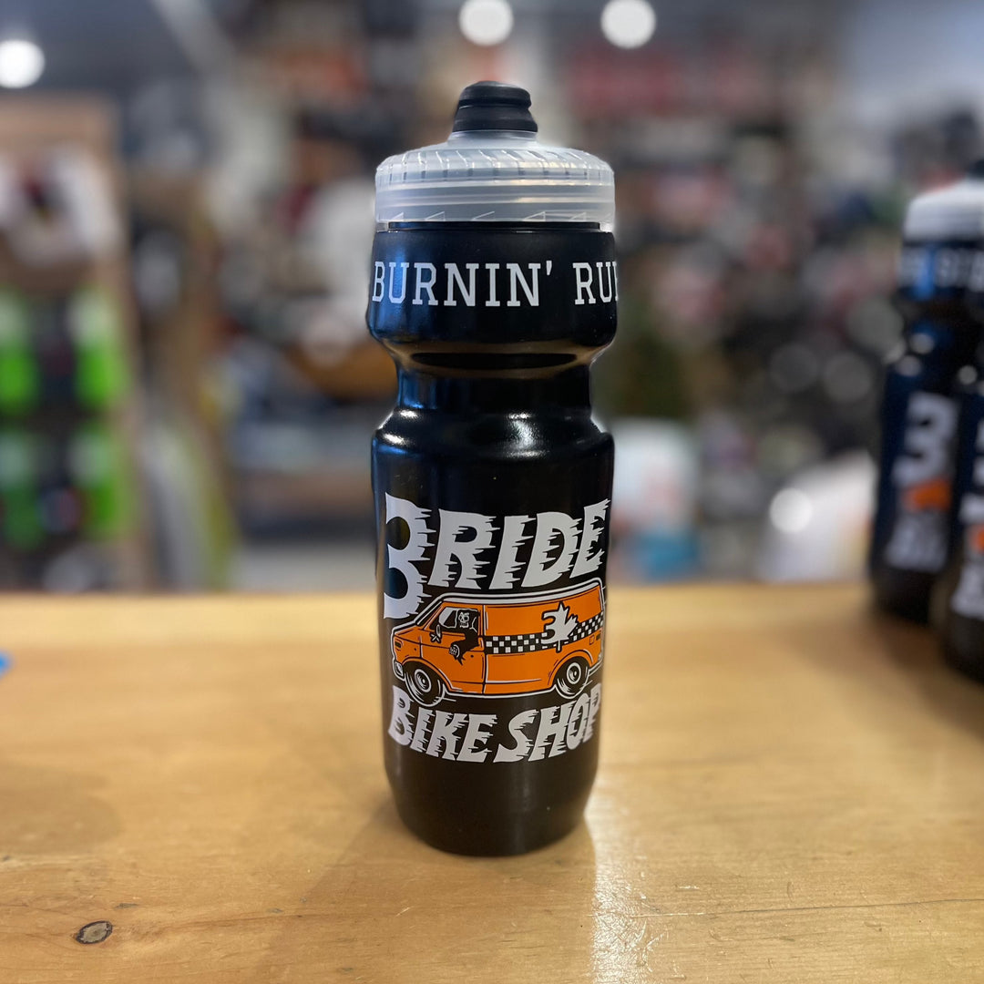 3Ride Burnin Rubber Purist Water Bottle - 3Ride -3ride.com