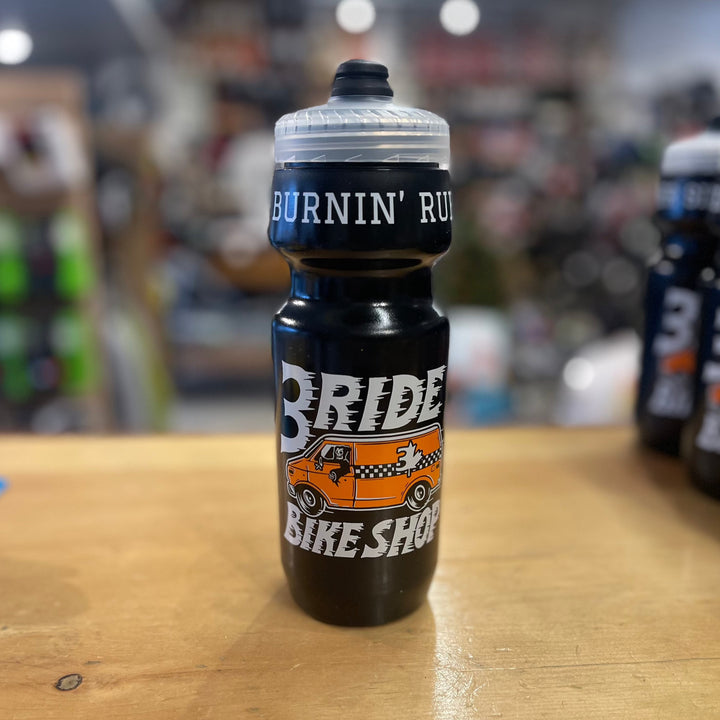 3Ride Burnin Rubber Purist Water Bottle - 3Ride -3ride.com