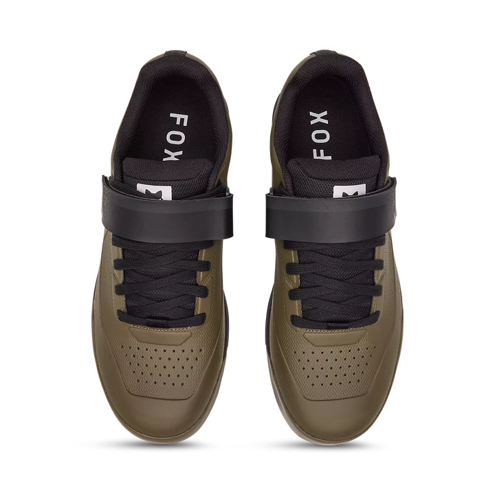 Fox Union Clipless Shoes - Military Green - Fox -3ride.com