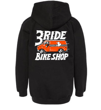 3Ride Burnin Rubber Hoodie - 3Ride -3ride.com