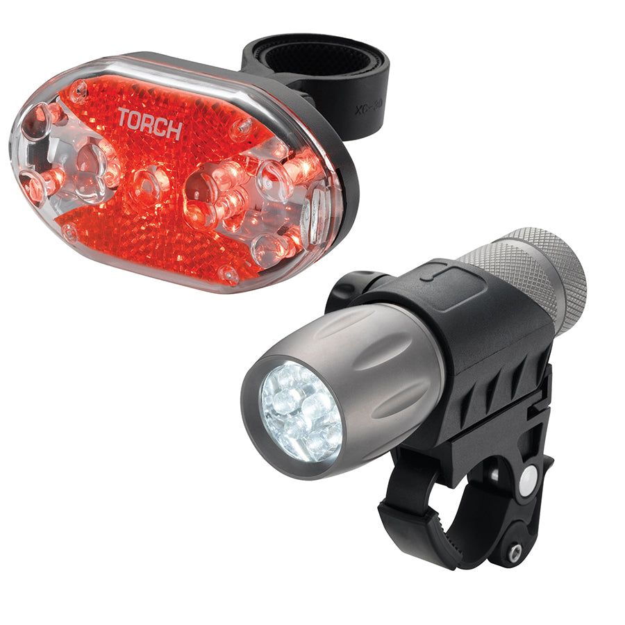 Torch High Beamer Tactical 9 + Tail Bright 9X Light Set - Torch -3ride.com