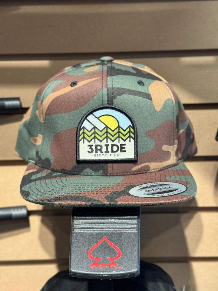 3Ride Lakeside Flat-Brim Hat