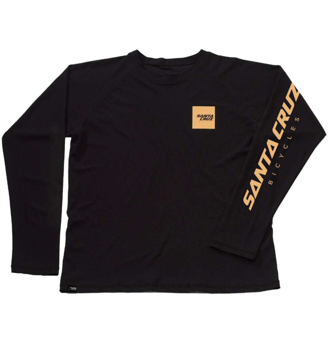 Santa Cruz Squared Tech Long Sleeve Jersey - Santa Cruz -3ride.com