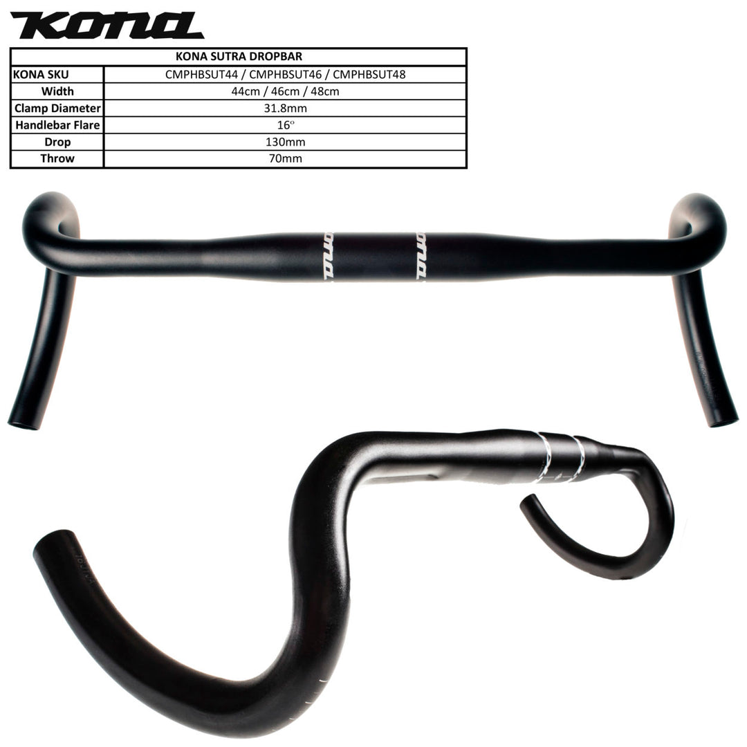 Kona Sutra Drop Bars - Kona -3ride.com