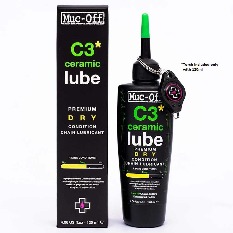 Muc-Off C3 Dry Ceramic Chain Lubricant - Muc-Off -3ride.com