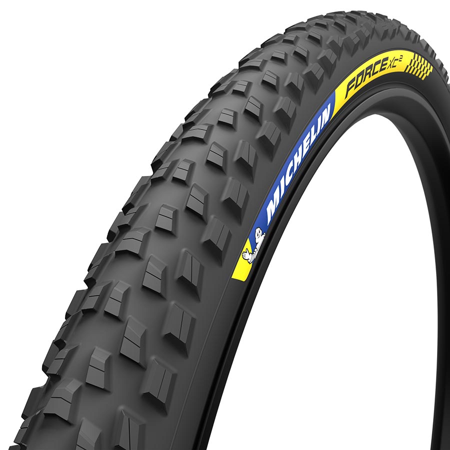 Michelin, Force XC2 Racing, Mountain Tire, 29''x2.10, Folding, Tubeless Ready, GUM-X, Cross Shield2, 2x150TPI, Black