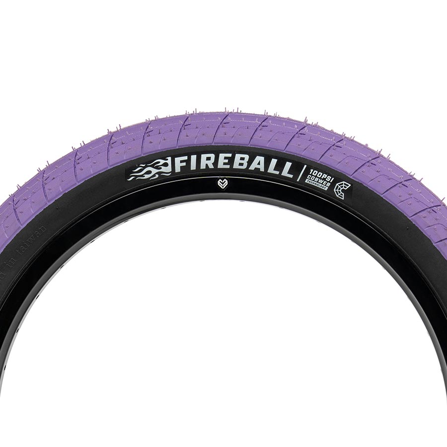 Eclat, Fireball, 20''x2.30, Wire, Clincher, Anti-Puncture Layer, 60TPI, Black