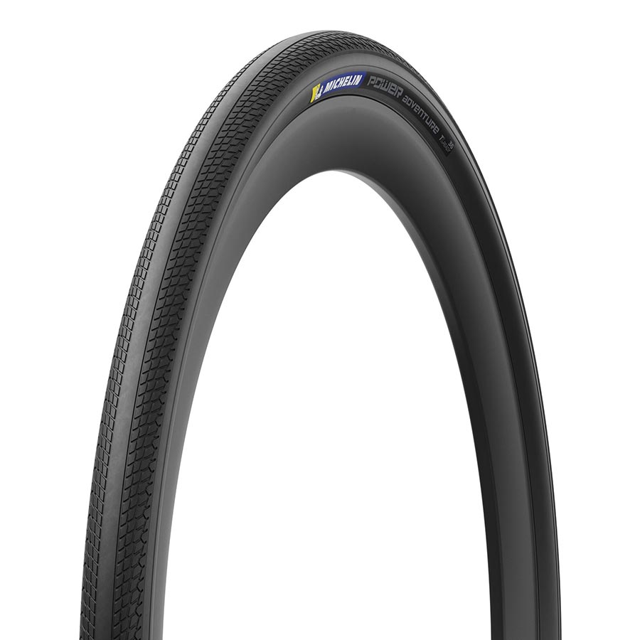 Michelin, Power Adventure TS TLR, Gravel Tire, 700x30C, Folding, Tubeless Ready, GUM-X, GUM-X, 3x100TPI, Black