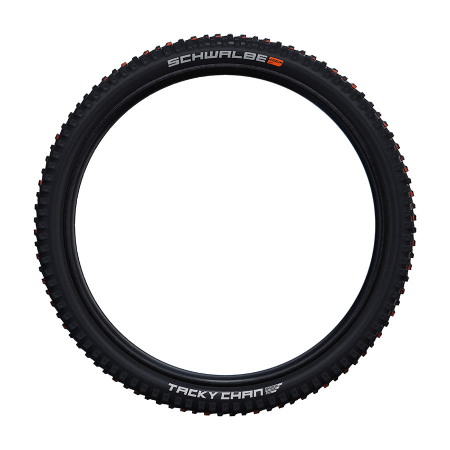 Schwalbe, Tacky Chan, Mountain Tire, 27.5''x2.40, Folding, Clincher, Addix Ultra Soft, Super Downhill, TL Easy, 2x67TPI, Black