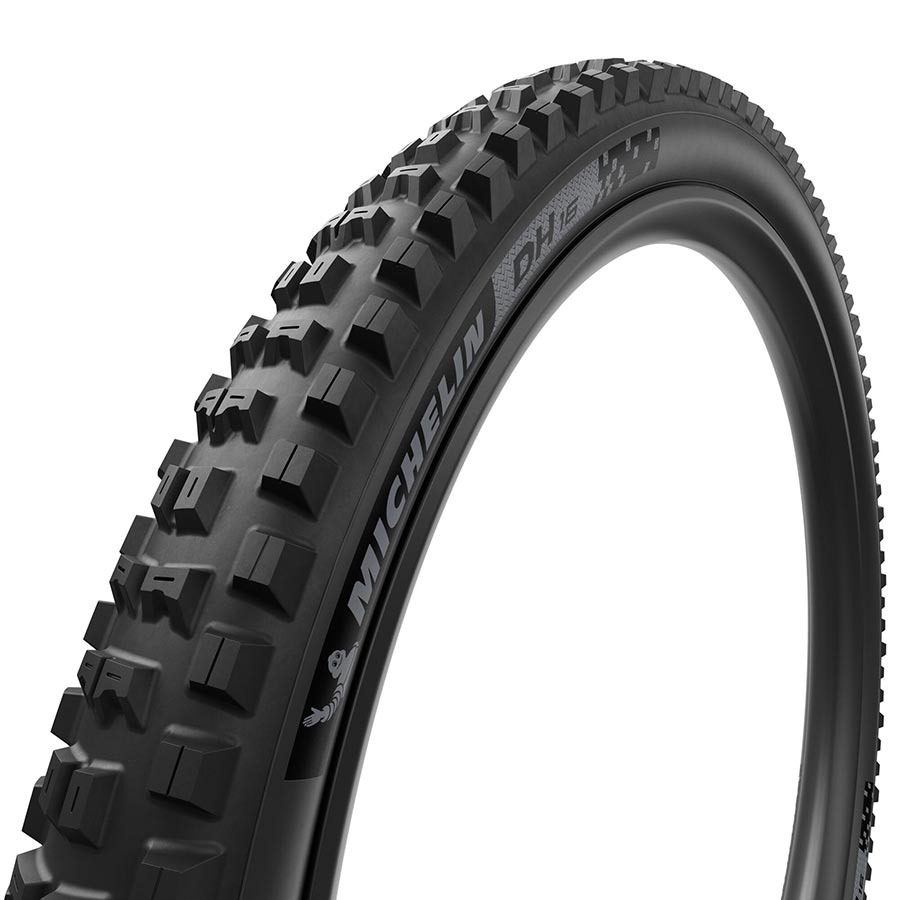 Michelin, DH16 DARK, Mountain Tire, 27.5''x2.40, Folding, Tubeless Ready, MAGI-X, Black