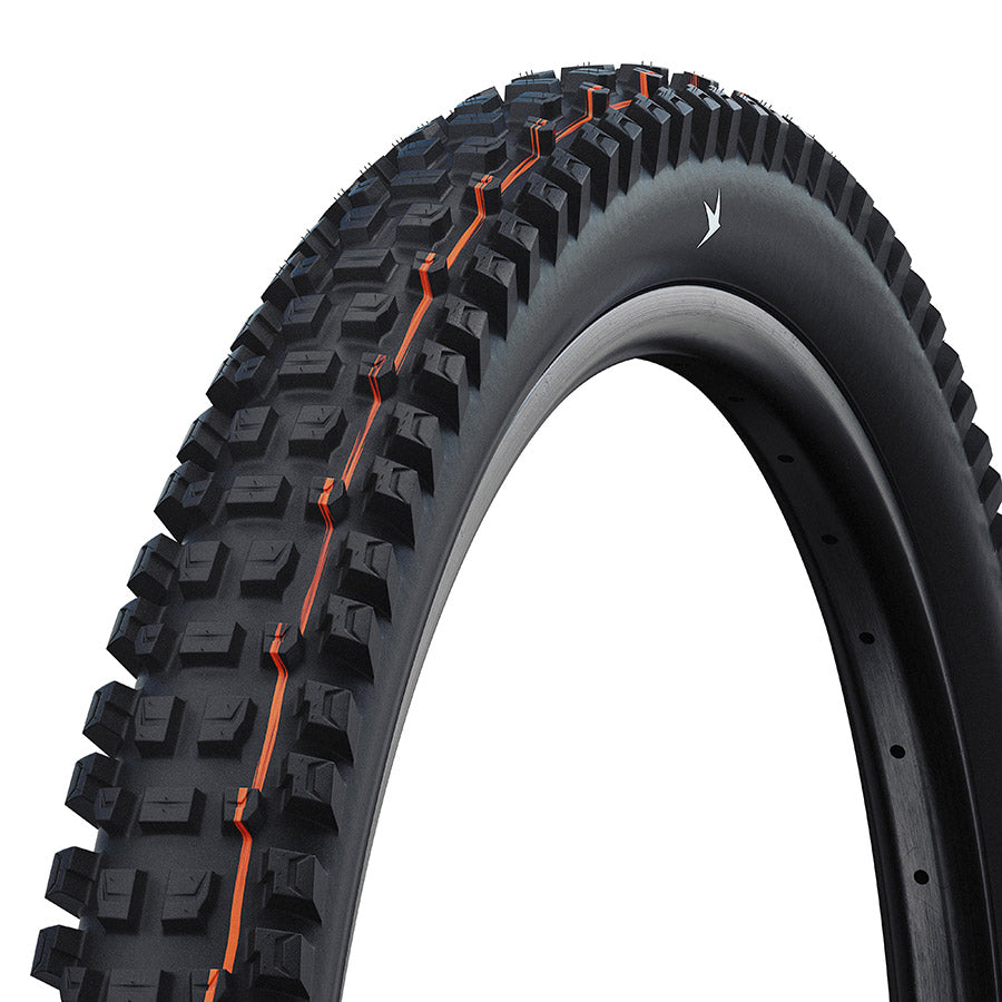 Schwalbe, Albert Gravity Pro, Mountain Tire, 27.5''x2.60, Folding, Tubeless Ready, Soft, Gravity Pro - Radial, 67TPI, Black