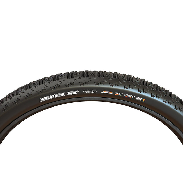Maxxis, Aspen ST, Mountain Tire, 29''x2.25, Folding, Tubeless Ready, MaxxSpeed, EXO, 120TPI, Black