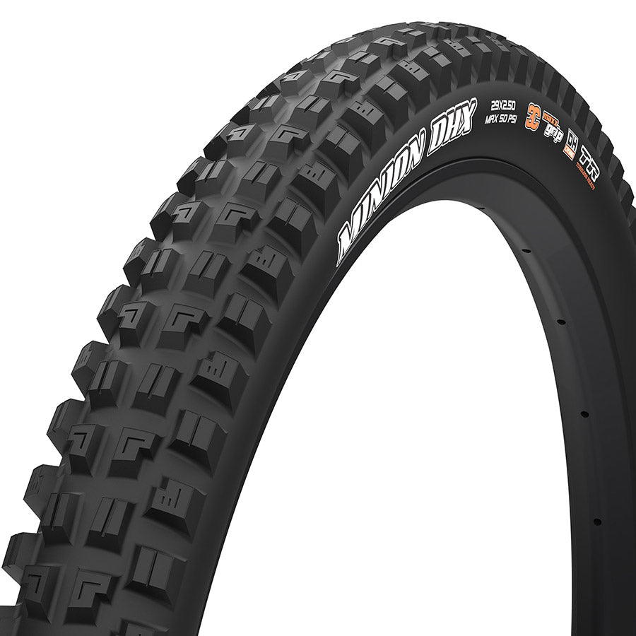 Maxxis, Minion DHX, Mountain Tire, 27.5''x2.50, Folding, Tubeless Ready, MaxxTerra, Double Down, Black