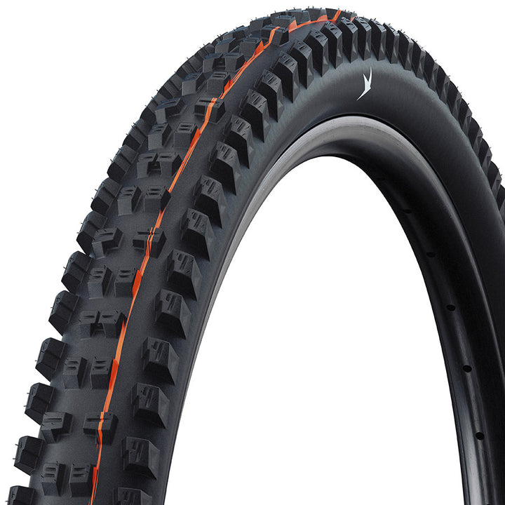 Schwalbe, Tacky Chan Trail Pro, Mountain Tire, 29x2.40, Folding, Clincher, Ultra Soft, Trail Pro - Diagonal, 67TPI, Black