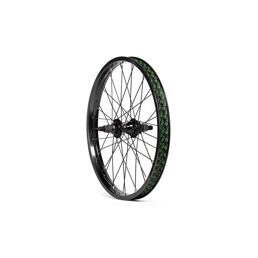 Salt, Everest Cassette, Wheel, Rear, 20'' / 406, Holes: 36, 14mm, 110mm, Rim, BMX Cassette, Black