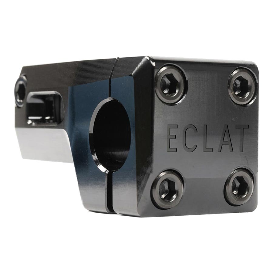 Eclat, Felix Front, Stem, Diameter: 22.2mm, Length: 48mm, Steerer: 1-1/8'', Black