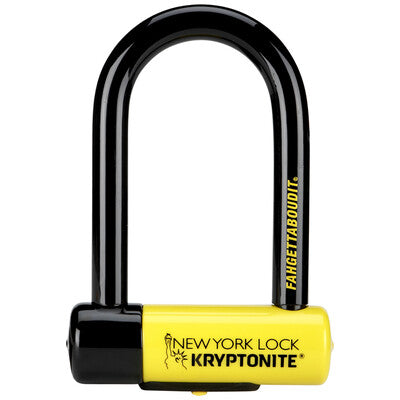 Kryptonite NEW YORK FAHGETTABOUDIT MINI U-Lock - Kryptonite -3ride.com