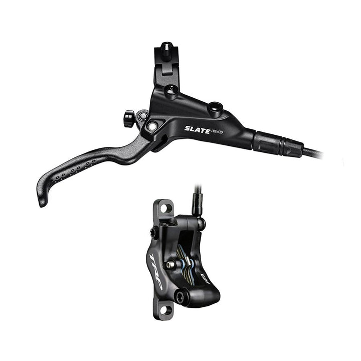 TRP, Slate EVO, MTB Hydraulic Disc Brake, Rear, Post mount, Disc: Not included, 307g, Black