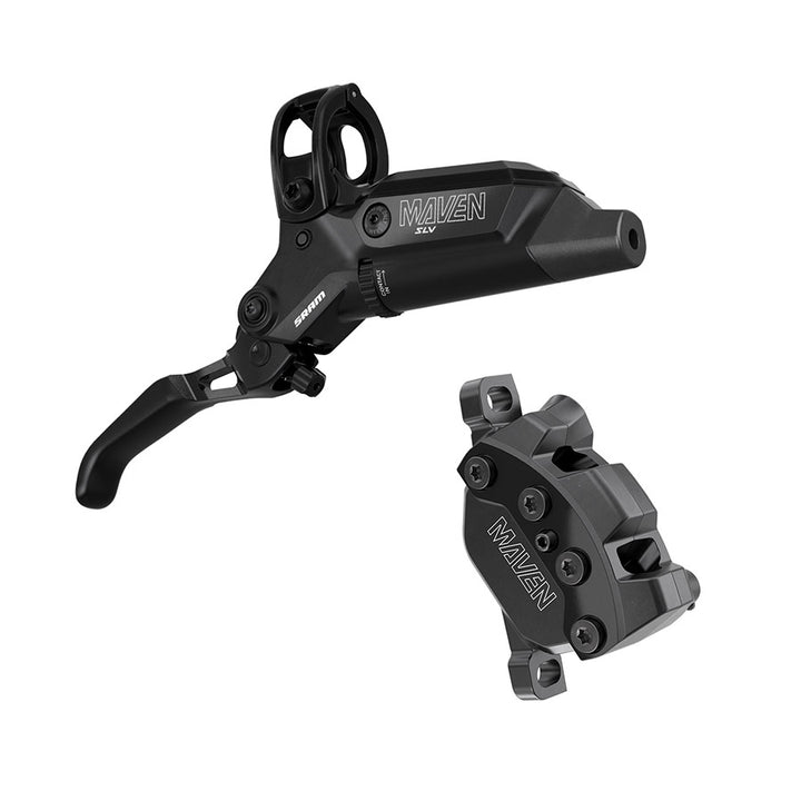 SRAM, Maven Silver B1, MTB Hydraulic Disc Brake, Front, Post mount, Black