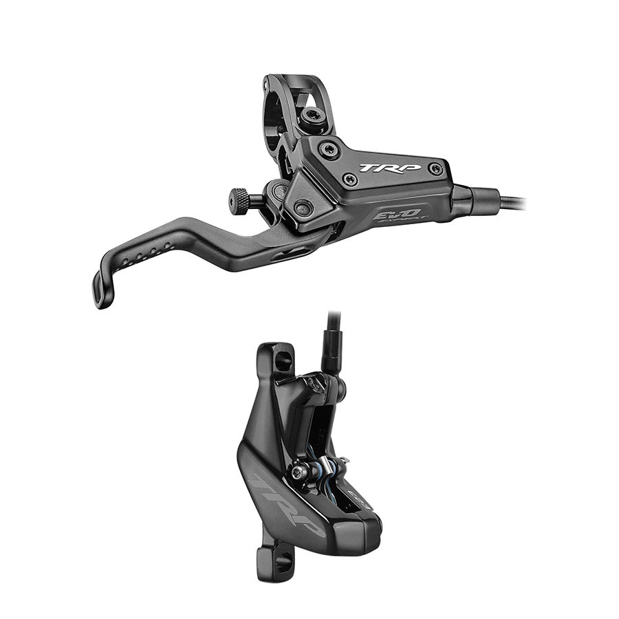 TRP, EVO Expert HD-M8040, MTB Hydraulic Disc Brake, Right, Post mount, Disc: Not included, Black