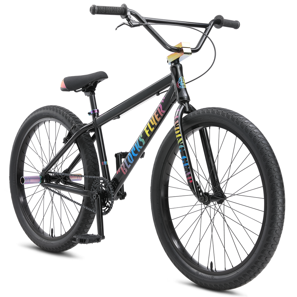 SE Bikes Blocks Flyer 26 Bike Slick Mode Black