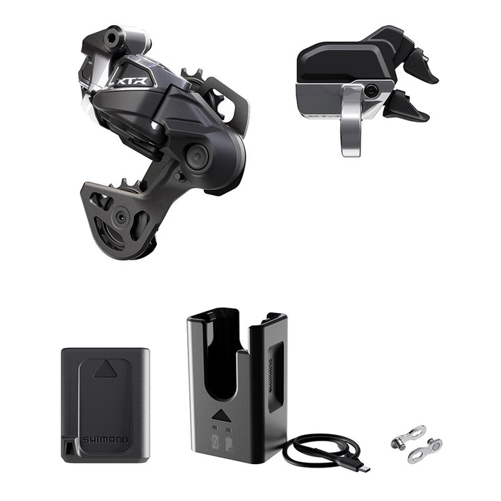 Shimano, XTR Di2 RD-M9250 Kit, Rear Derailleur, Speed: 12, Cage: SGS, Black, clamp band, IGPM9250UPG01