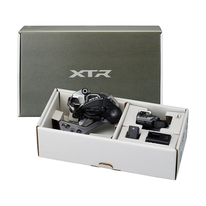 Shimano, XTR Di2 RD-M9250 Kit, Rear Derailleur, Speed: 12, Cage: SGS, Black, clamp band, IGPM9250UPG01