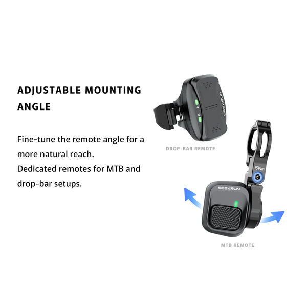 SEEKRUN Wireless Dropper S8 (+free 2nd battery)