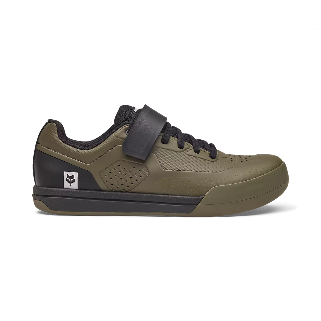 Fox Union Clipless Shoes - Military Green