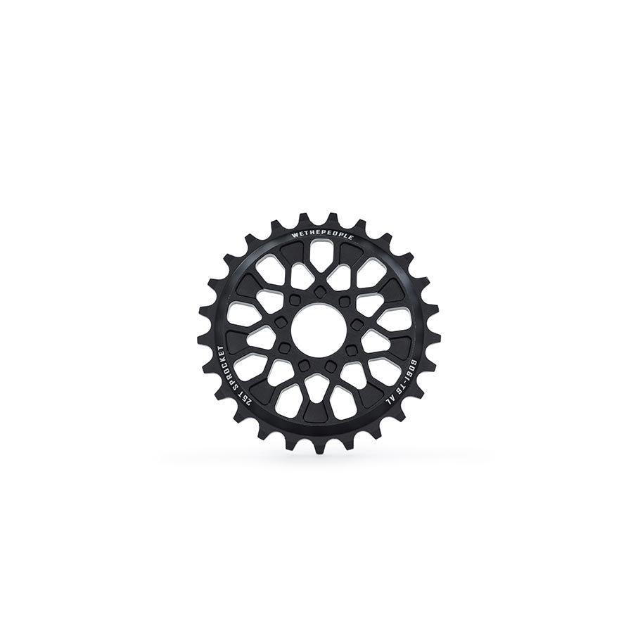 We The People, Pathfinder, Chainring, Teeth: 25, 6061-T6 Aluminum, Black