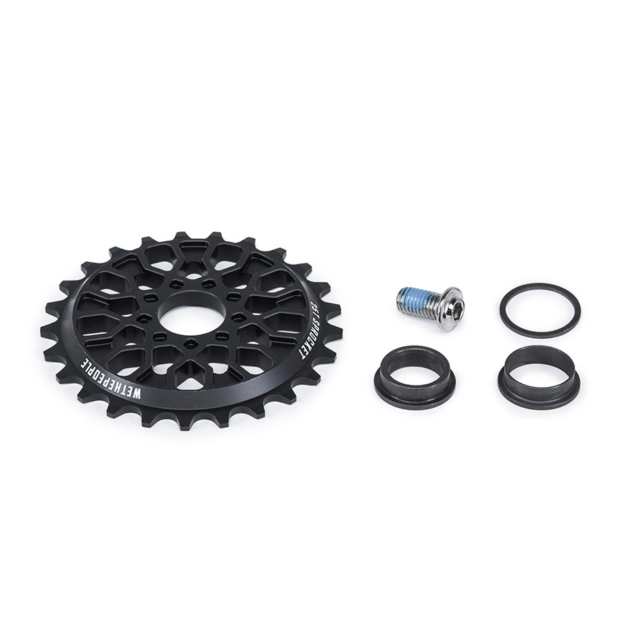 We The People, Pathfinder, Chainring, Teeth: 25, 6061-T6 Aluminum, Black