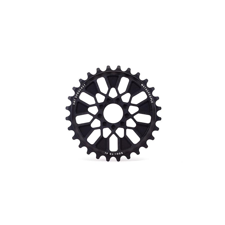 We The People, Pathfinder, Chainring, Teeth: 25, 6061-T6 Aluminum, Black