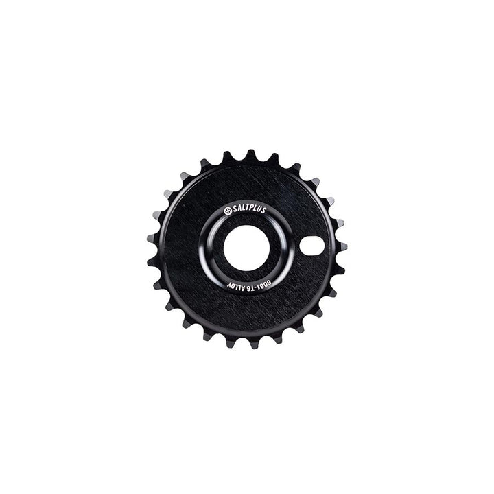 Salt Plus, Solidus, Chainring, Teeth: 25, 6061-T6 Aluminum, Black