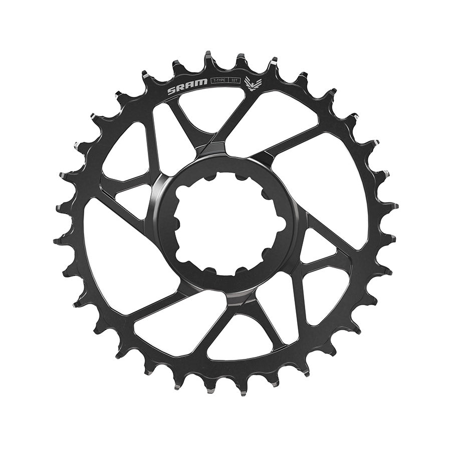 SRAM, Eagle 70 3 Bolt, Chainring, Teeth: 32, Speed: 12, BCD: Direct Mount, Bolts: 3, Steel, Black
