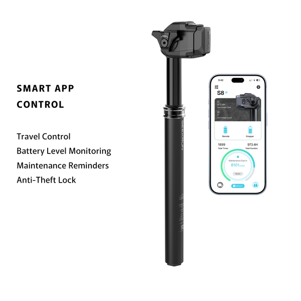 SEEKRUN Wireless Dropper S8 (+free 2nd battery)