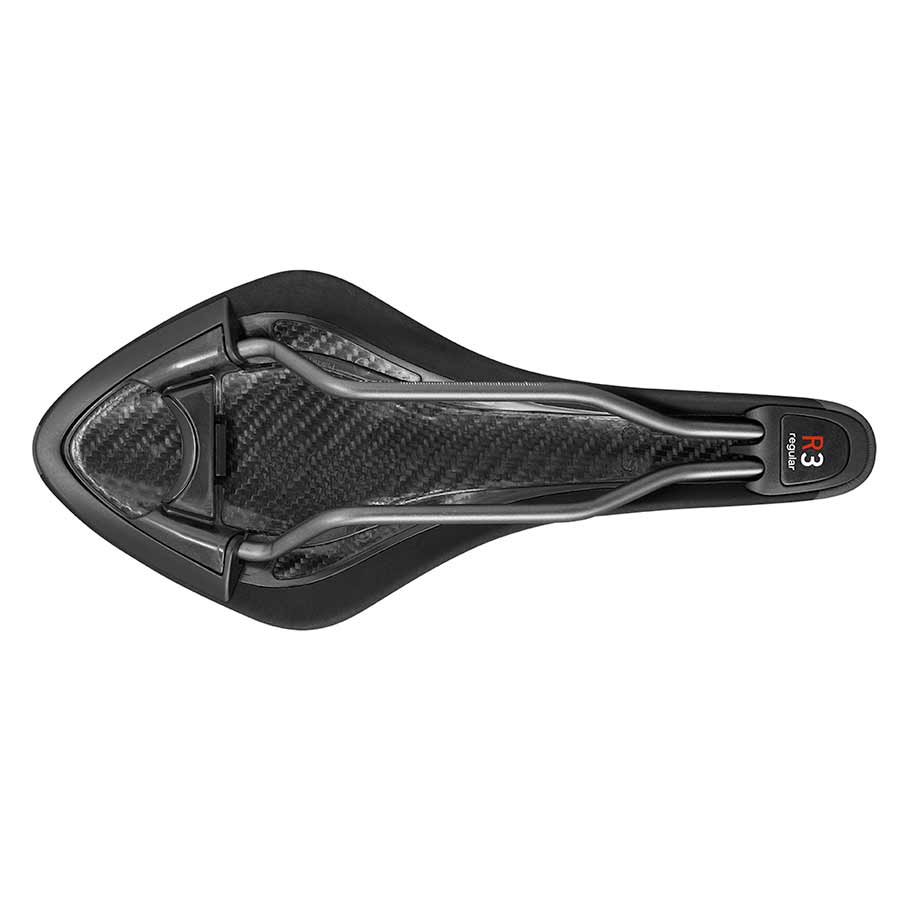 Fizik, Arione R3, Saddle, 300 x 132mm, Men, 200g, Black/ Black, Regular