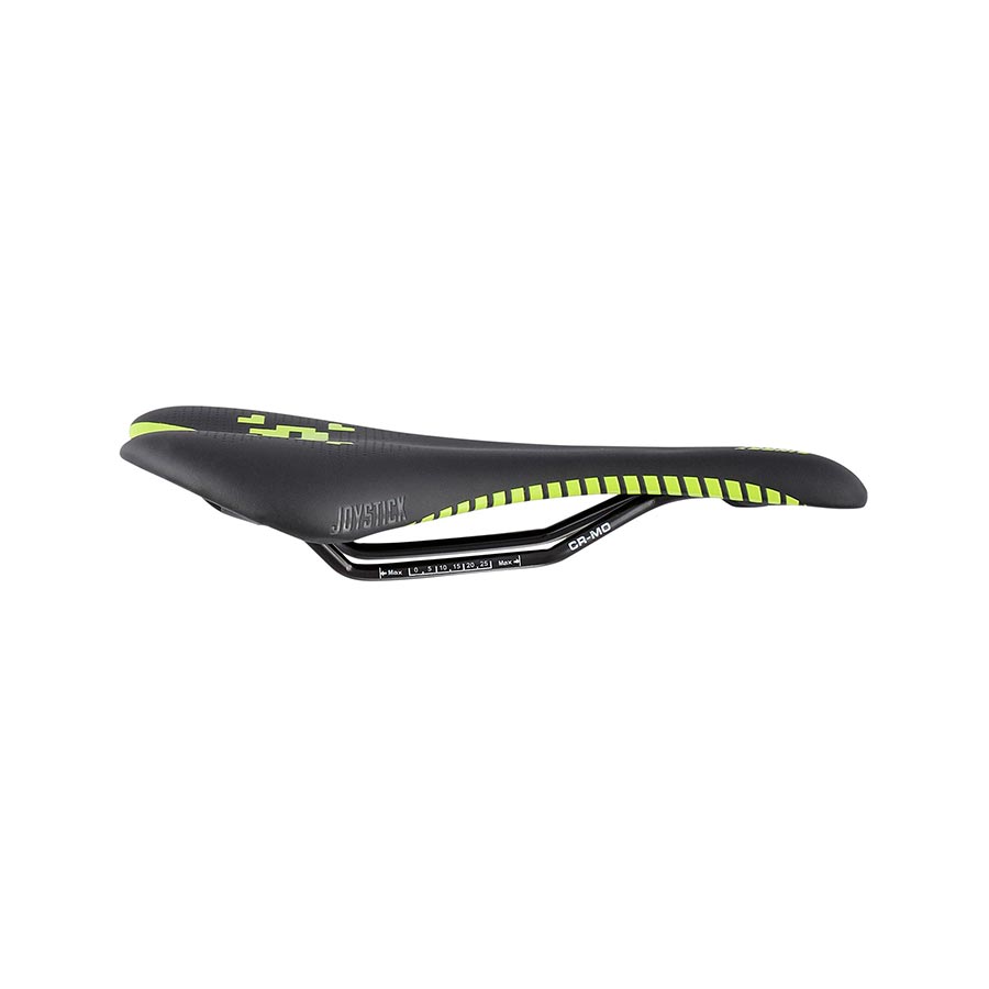 Joystick Components, Binary Wht Graphic, Saddle, Unisex, Black