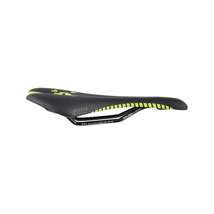 Joystick Components, Binary Wht Graphic, Saddle, Unisex, Black