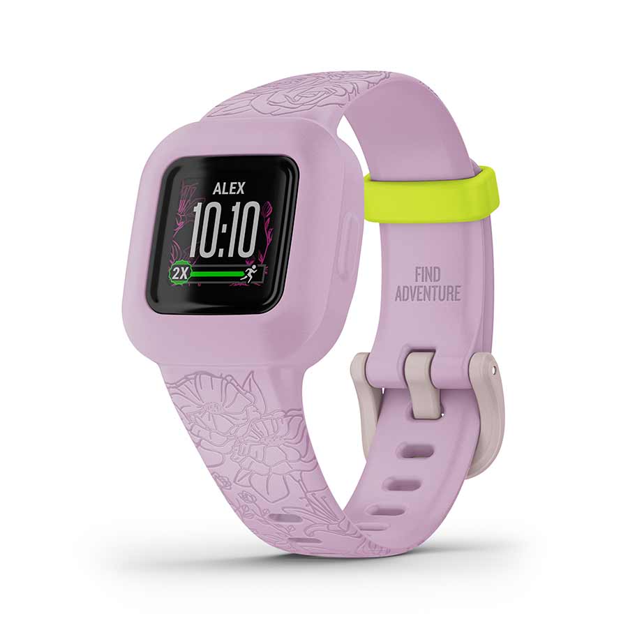 Garmin, vivofit jr. 3, Watch, Watch Color: Green, Wristband: Green - Silicone
