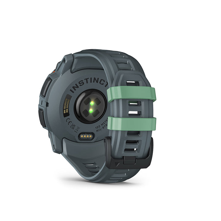 Garmin, Instinct 3 50mm AMOLED, Watch, Watch Color: Neo Tropic, Wristband: Twilight - Silicone