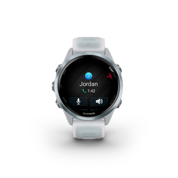 Garmin, Forerunner 570 42mm, Watch, Watch Color: Slate Grey, Wristband: Translucent Black/Black - Silicone