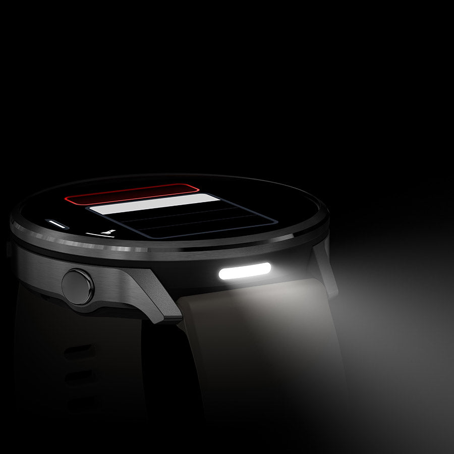 Garmin, Venu 4 45mm, Watch, Watch Color: Slate, Wristband: Black - Silicone