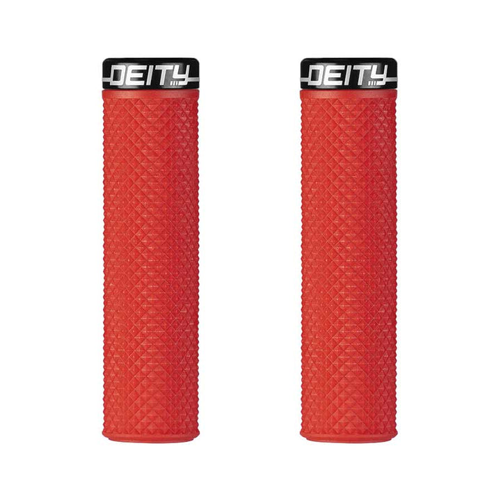 Deity, Supracush, Grips, 133mm, Black, Pair