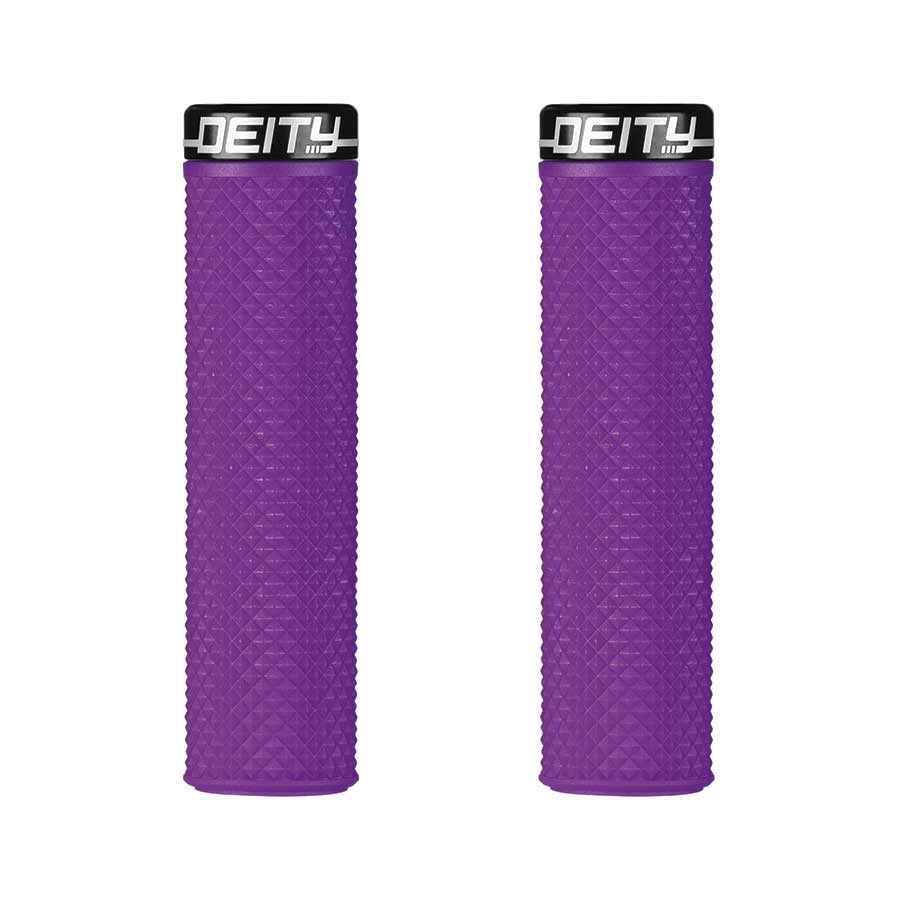 Deity, Supracush, Grips, 133mm, Black, Pair