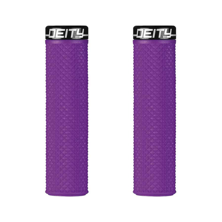 Deity, Supracush, Grips, 133mm, Black, Pair