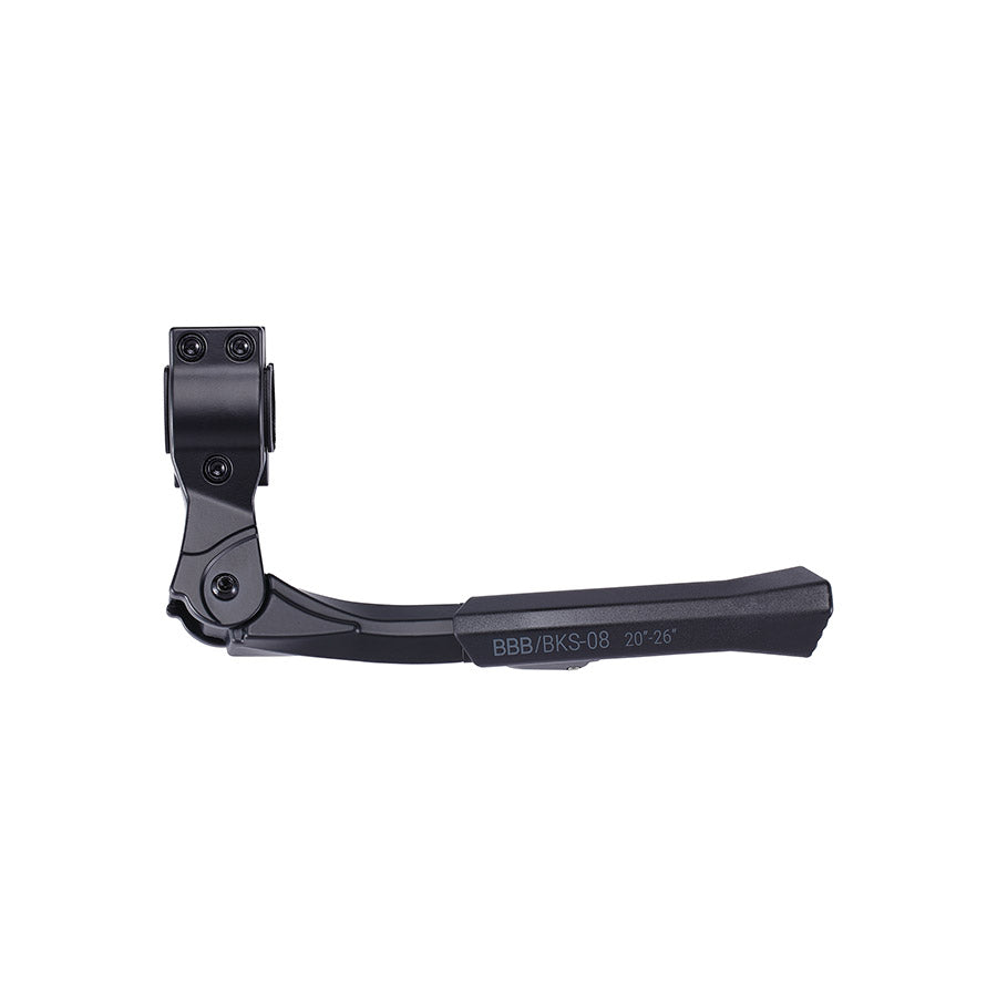 BBB Cycling, BKS-08 UniKick, Kickstand, 26'' to 29'', Black, Clamp Mount