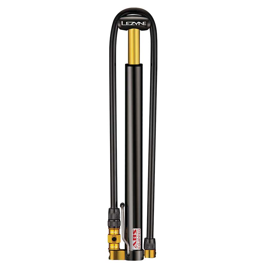 Lezyne, Micro Floor Drive HPG, Pump, ABS flip chuck, 160psi, Silver, With Gauge