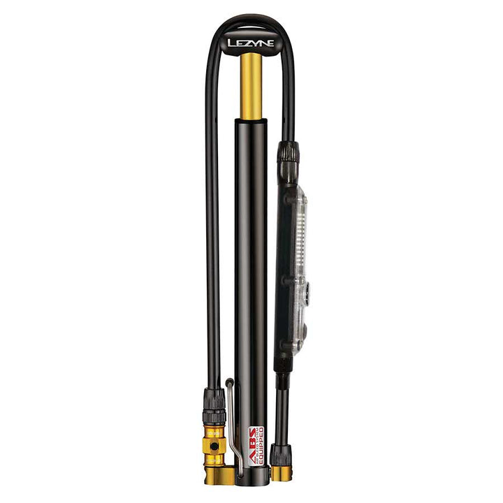 Lezyne, Micro Floor Drive HPG, Pump, ABS flip chuck, 160psi, Silver, With Gauge